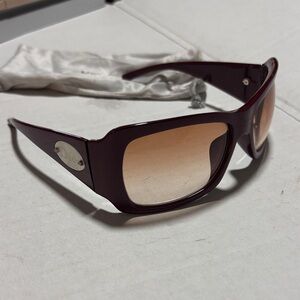 Dior Burgundy Sunglasses Vintage